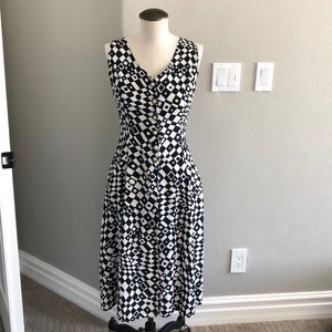 Vintage 1990’s Op Art Sundress Dress Small